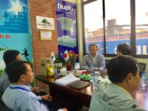 Các hoạt động tiêu biểu của công ty Hương Sơn với các đối tác Duplo & Toshiba