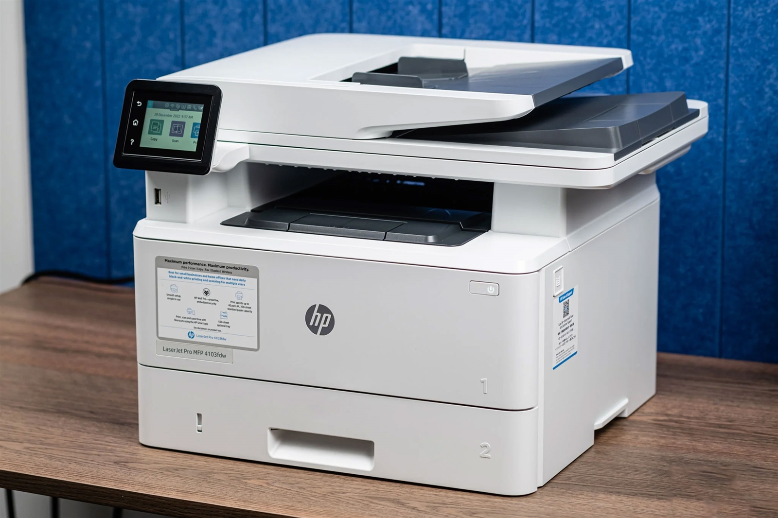 Cho thuê Máy in HP LaserJet Pro MFP 4103fdw (2Z629A)