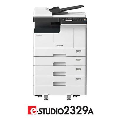 Thao tác nạp giấy và thay mực trên máy Toshiba e-STUDIO