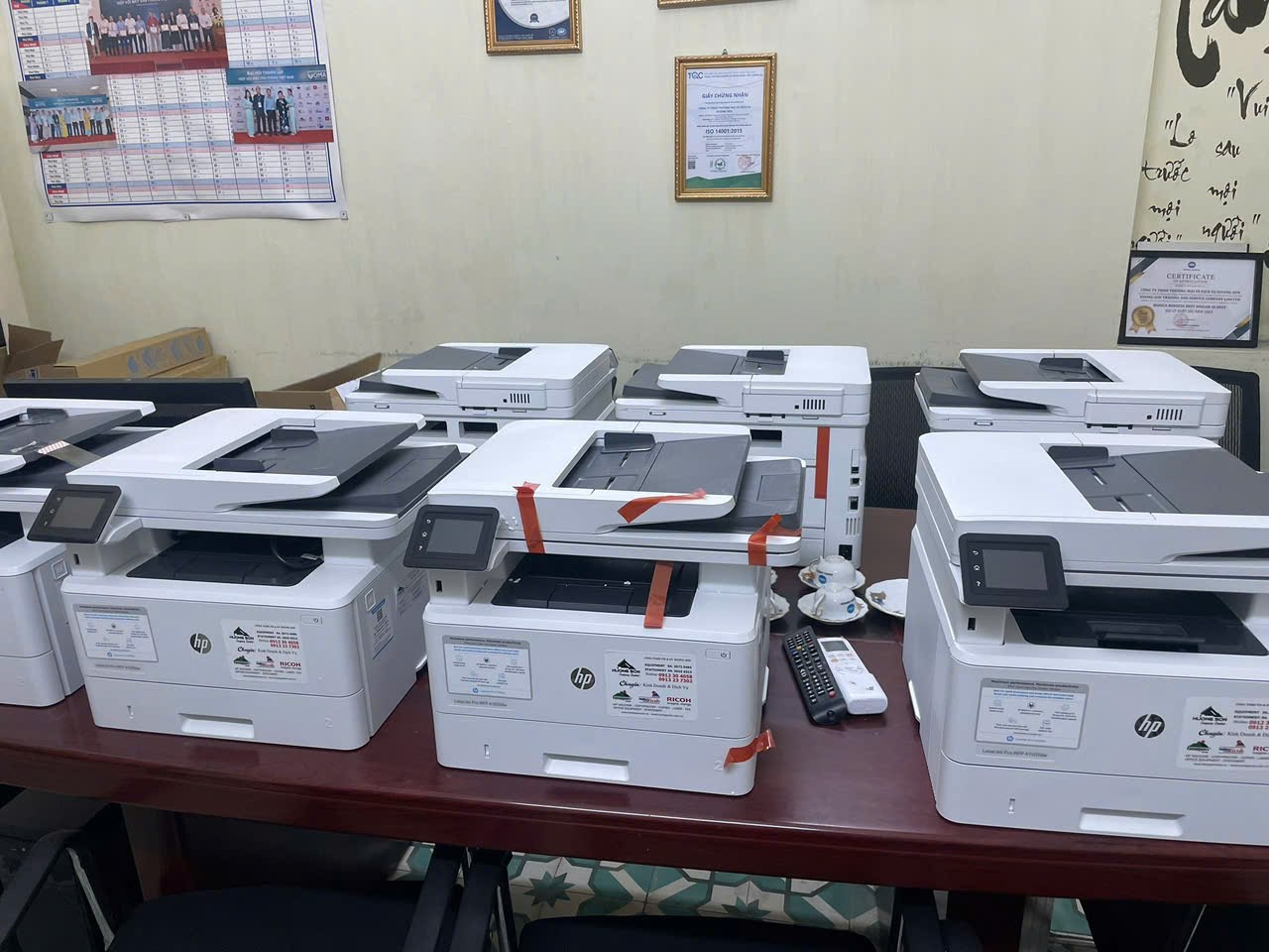 Cài đặt & cấu hình đồng loạt dàn máy in laser HP đa chức năng