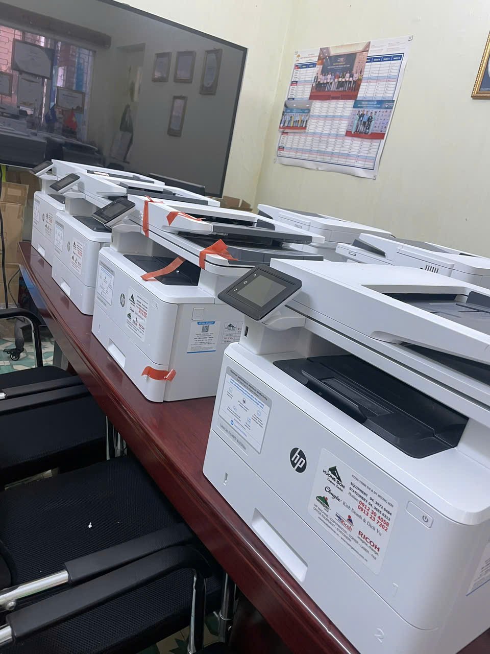 Kiểm tra chức năng Scan và Copy dàn máy in HP
